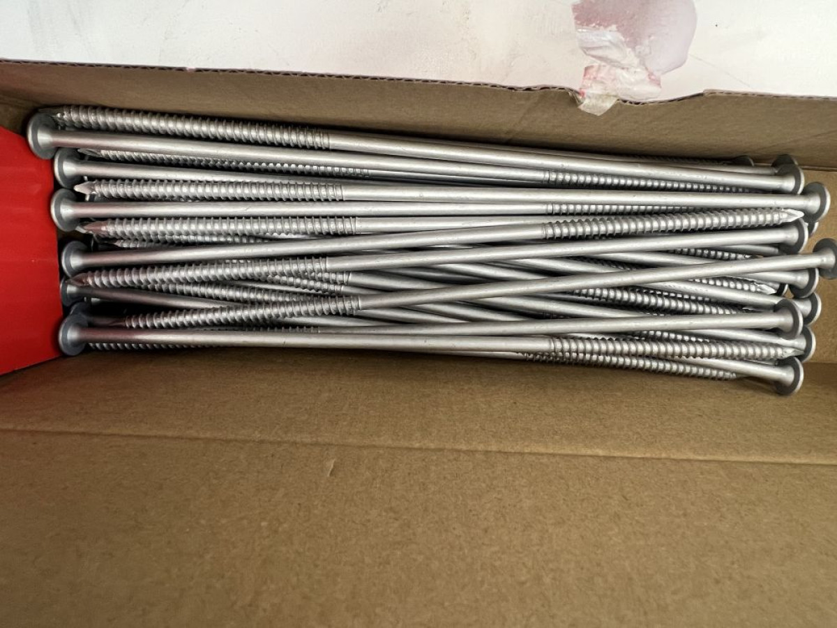 250MM EVO FLAT ROOF FIXINGS 6.3 X 250MM