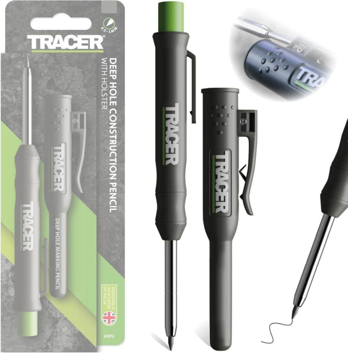 TRACER DEEP PENCIL MARKER WITH LEAD SET AMK1