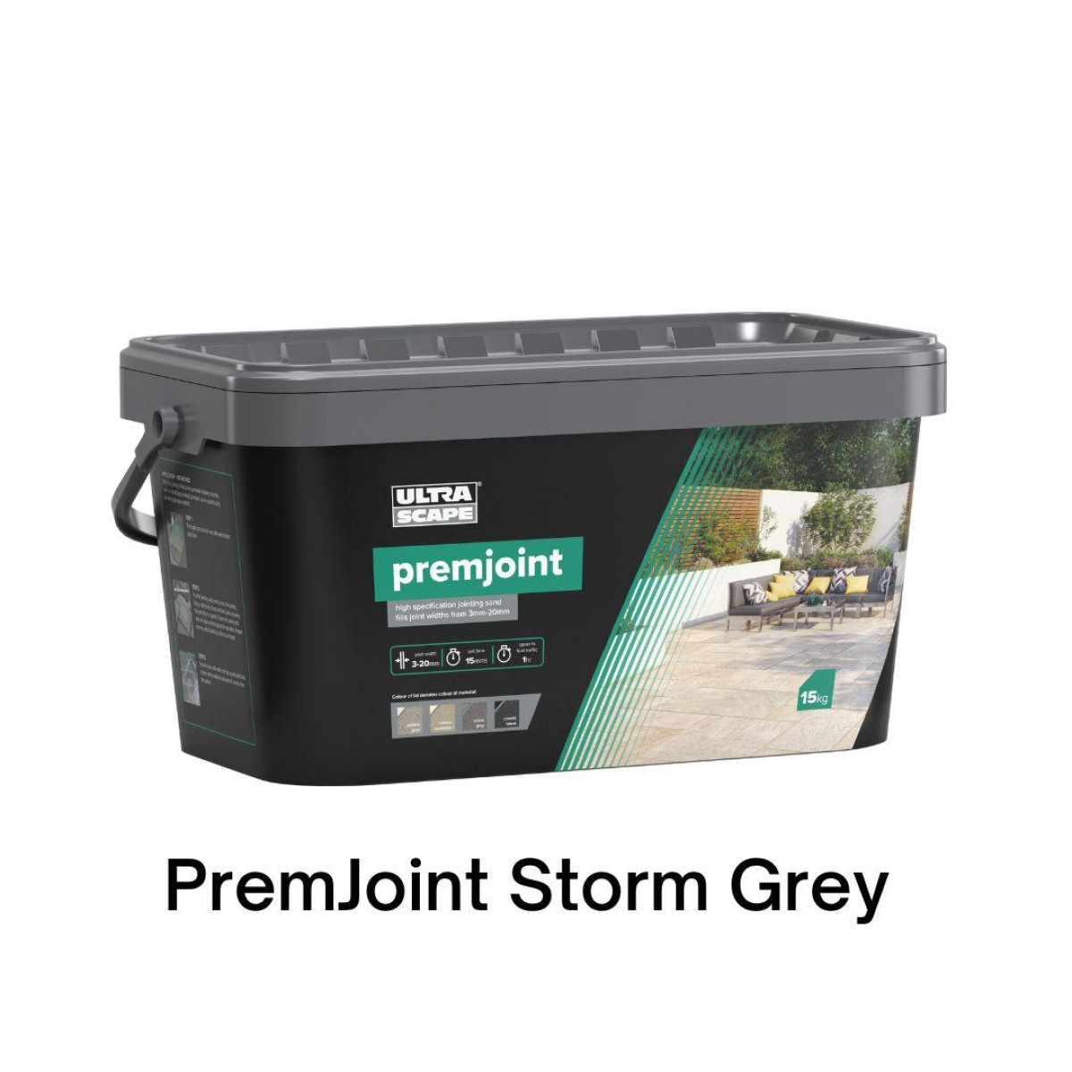 PREMJOINT STORM GREY 15KG TUB