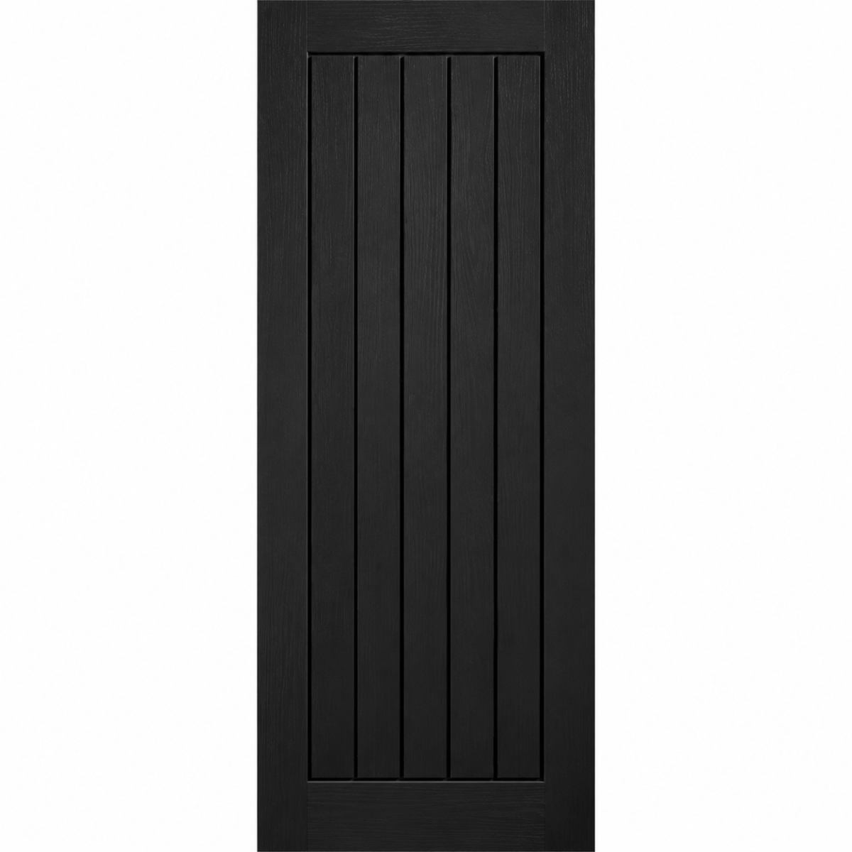 LPD PRE-FINISHED BLACK MEXICANO DOOR 1981 x 762 (30") x 35mm