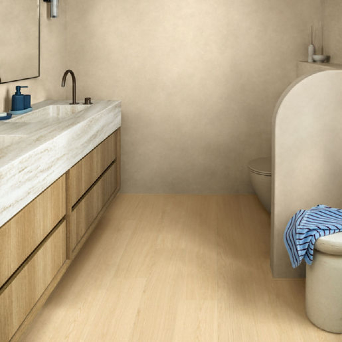 QUICKSTEP 1380MM x 190MM LAMINATE IVORY OAK FLOORING