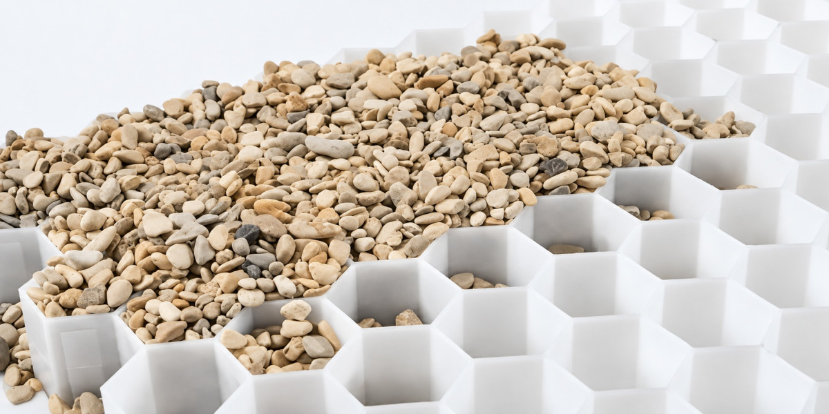 CORE DRIVE GRAVEL GRID 40/30MM WHITE