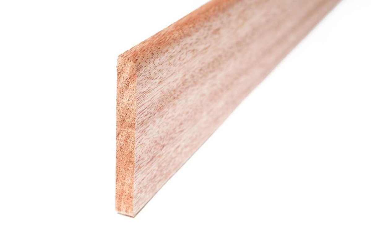 12 X 95 HARDWOOD MAHOGANY DRESSED R1A SKIRTING