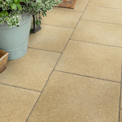 TEXTURED PAVING SLAB BUFF 600 X 600