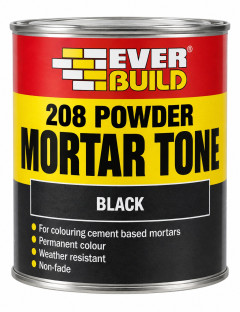 SIKA 208 BLACK POWDER MORTAR TONE 1KG