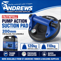 PUMP ACTION SUCTION PAD LIFTER