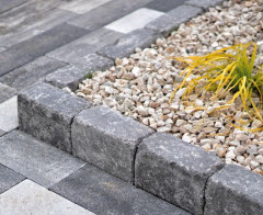 LAIRD RUMBLED KERBLOCK CHARCOAL