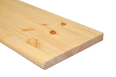 28 X 270 LAMINATED PINE BULLNOSED STAIR TREAD