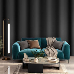 ACOUSTIC WALL PANEL DARK GREY