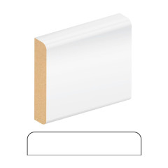 12 X 68 WHITE PRIMED M/R R2A MDF FACING 5.4M