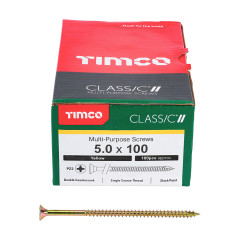 TIMCO 5.0 X 100 CLASSIC SCREW BOX OF 200