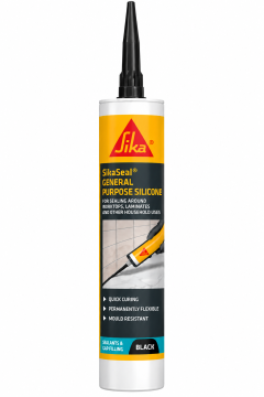 BLACK SIKA GENERAL PURPOSE SILICONE 280ML