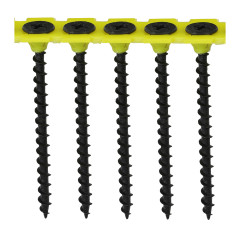 BLACK 55MM COLLATED DRYWALL COARSE SCREW