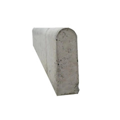 CONCRETE ROUND TOP EDGING  200 X 50 X 914