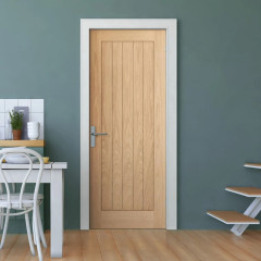 BELIZE PRE-FINISHED OAK DOOR 2040 X 826 X 40MM