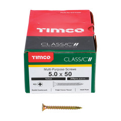 TIMCO 5.0 X 50 CLASSIC SCREW BOX OF 200