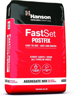 HANSON FASTSET POST MIX 20KG